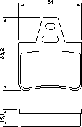 Тормозные колодки BOSCH 0 986 460 958