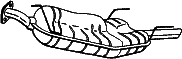 Глушитель BOSAL 185-411