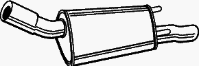 Глушитель WALKER 70308