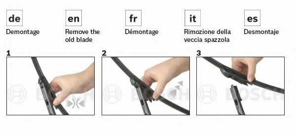 Щетка стеклоочистителя BOSCH 3 397 118 955 Aerotwin