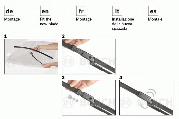Щетка стеклоочистителя BOSCH 3 397 007 385 Aerotwin - Фото 1