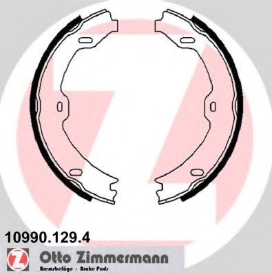 Тормозные колодки ручника ZIMMERMANN 10990.129.4