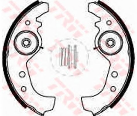 Тормозные колодки TRW GS8160