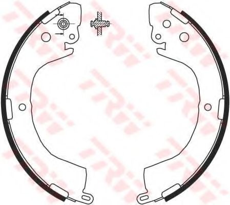 Тормозные колодки TRW GS8691