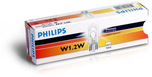 Лампа накаливания, внутреннее освещение PHILIPS 12516 CP - Фото 1