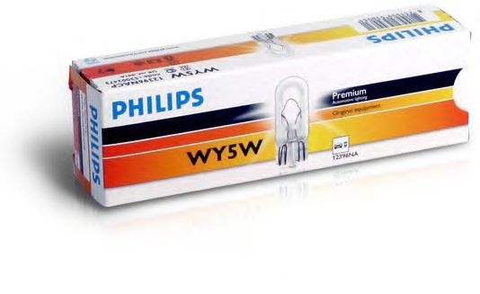 Лампа накаливания PHILIPS 12396 NACP (фонарь указателя поворота, стояночные огни / габаритные фонари) - Фото 1