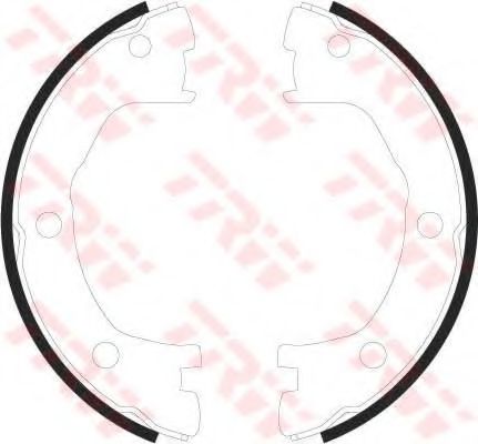 Тормозные колодки ручника TRW GS8440