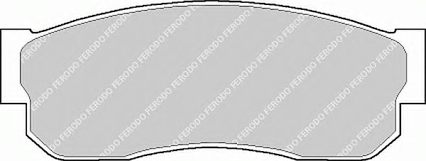 Тормозные колодки FERODO FDB293