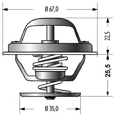 Термостат QH International QTH132K - Фото 1