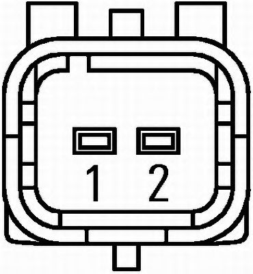 Датчик вращения колеса HELLA 6PU 009 106-371 - Фото 1