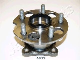 Ступица колеса JAPANPARTS KK-22086 - Фото 1