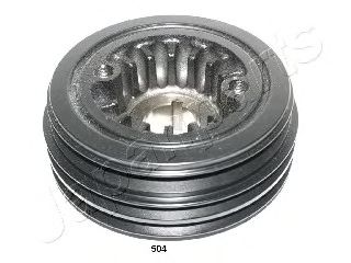 Шкив коленвала JAPANPARTS PU-504 - Фото 1