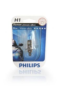 Лампа накаливания PHILIPS 12258BVUB1 (фара дальнего света, основная фара, противотуманная фара, фара с автоматической системой стабилизации) - Фото 2