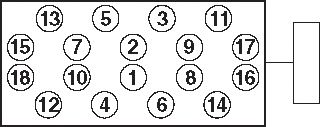 Комплект болтов головки блока цилиндров (ГБЦ) PAYEN HBS314 - Фото 1