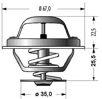Термостат QH International QTH320K - Фото 1