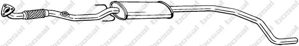 Резонатор BOSAL 293-305