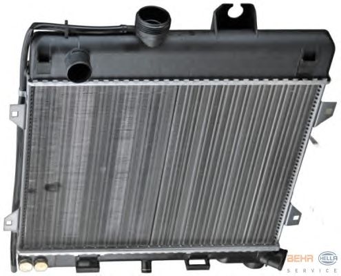 Радіатор, охолодження двигуна BEHR HELLA SERVICE 8MK 376 713-261 - Фото 6