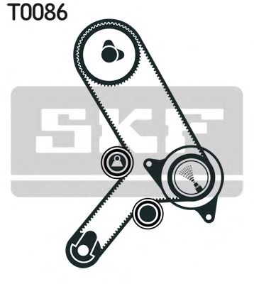 Комплект ремня ГРМ SKF VKMA 02169