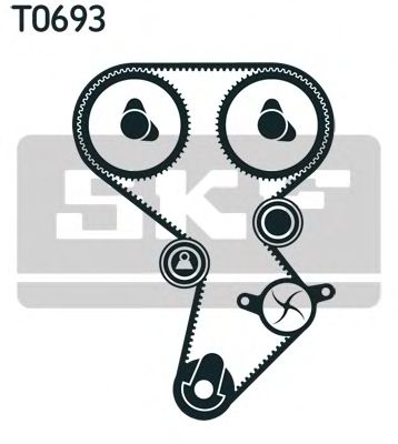 Помпа + комплект ГРМ SKF VKMC 95624