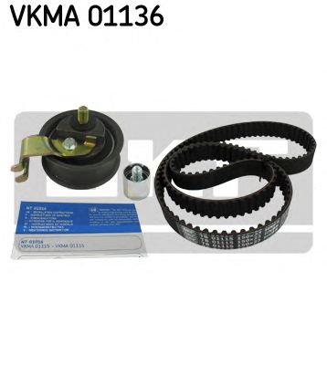 Комплект ремня ГРМ SKF VKMA 01136 - Фото 1