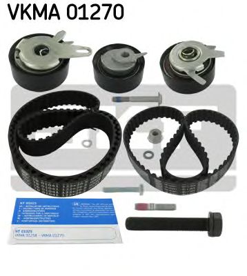 Комплект ремня ГРМ SKF VKMA 01270 - Фото 1