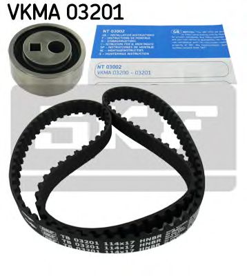 Комплект ременя ГРМ SKF VKMA 03201 - Фото 1