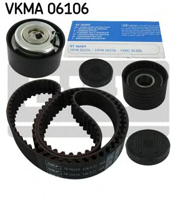 Комплект ремня ГРМ SKF VKMA 06106 - Фото 1
