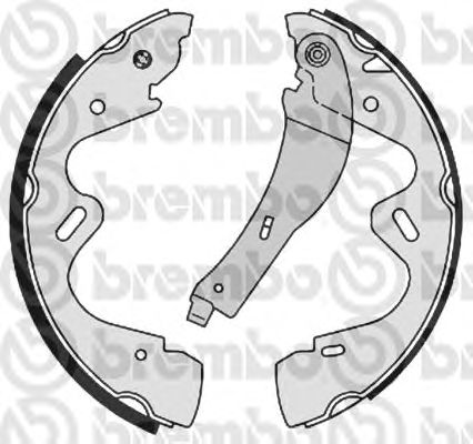Тормозные колодки BREMBO S 56 517