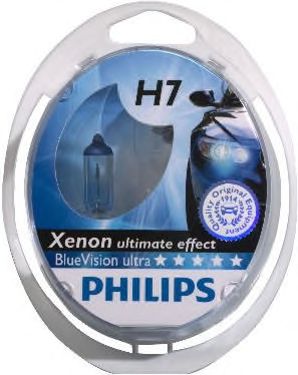 Лампа накаливания PHILIPS 12972BVUSM (фара дальнего света, основная фара, противотуманная фара, фара с автоматической системой стабилизации, фара дневного освещения) - Фото 3