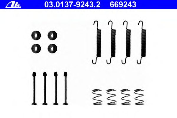 Ремкомплект ручника ATE 03.0137-9243.2