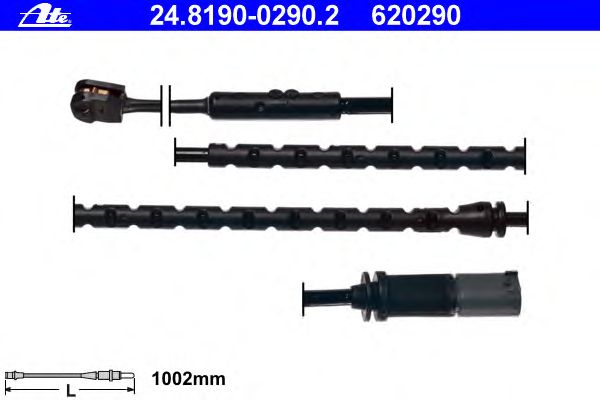 Датчик износа колодок ATE 24.8190-0290.2