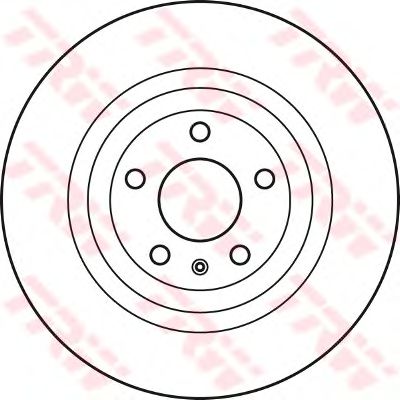 Тормозной диск TRW DF4818S - Фото 1
