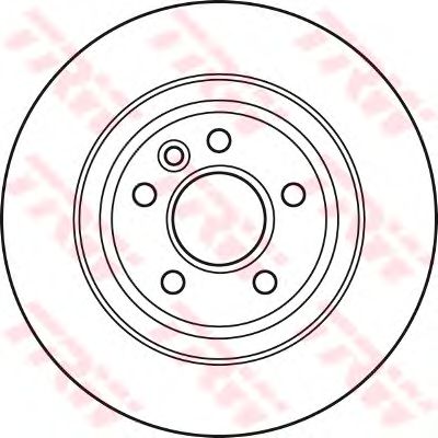 Тормозной диск TRW DF4844 - Фото 1