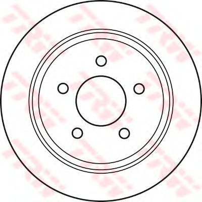 Тормозной диск TRW DF4878 - Фото 1