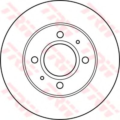 Гальмівний диск TRW DF4892 - Фото 1