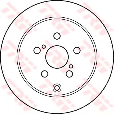 Тормозной диск TRW DF4899 - Фото 1