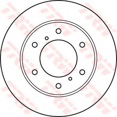 Гальмівний диск TRW DF4920 - Фото 1