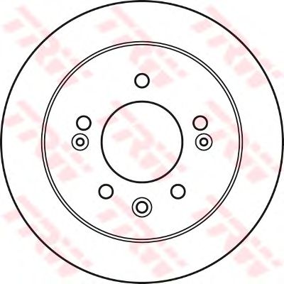 Гальмівний диск TRW DF4923 - Фото 1