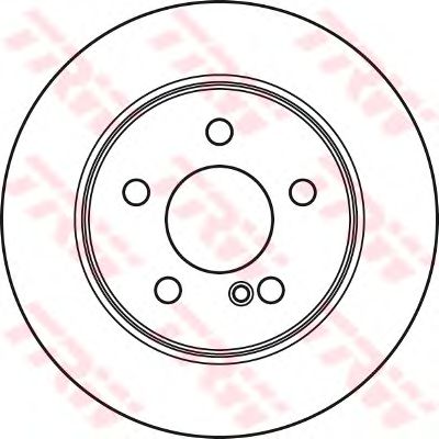 Гальмівний диск TRW DF4948 - Фото 1