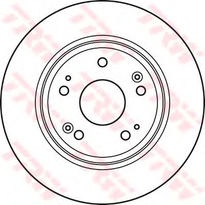 Тормозной диск TRW DF4982 - Фото 1