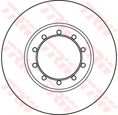Тормозной диск TRW DF6049 - Фото 1