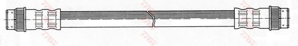 Тормозной шланг TRW PHA381 - Фото 1