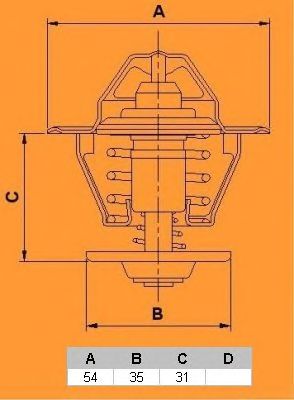 Термостат CALORSTAT by Vernet TH5151.84J - Фото 1