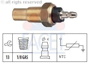 Датчик температуры охлаждающей жидкости (ДТОЖ) FACET 7.3056 - Фото 1