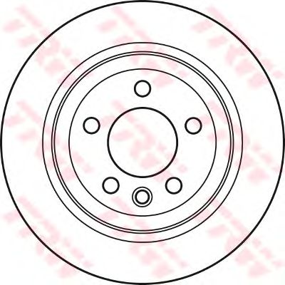 Тормозной диск TRW DF4718S - Фото 1
