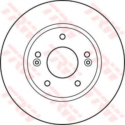 Тормозной диск TRW DF4922 - Фото 1