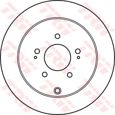 Тормозной диск TRW DF4963 - Фото 1