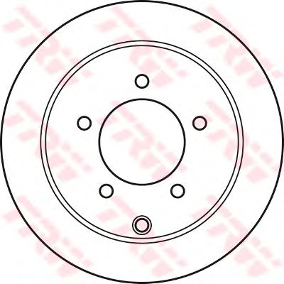 Гальмівний диск TRW DF4973 - Фото 1