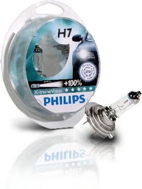 Лампа накаливания PHILIPS 12972XVS2 (фара дальнего света, основная фара, противотуманная фара, фара с автоматической системой стабилизации, фара дневного освещения) - Фото 2