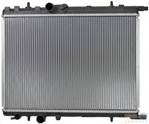 Радиатор, охлаждение двигателя HELLA 8MK 376 718-054 BEHR HELLA SERVICE Version ALTERNATIVE - Фото 1